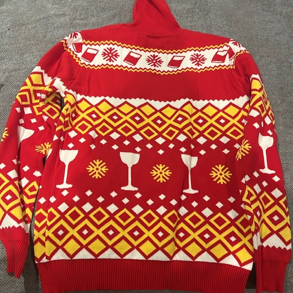 Red Festive Kahlua Sweater - Picture 2 of 2